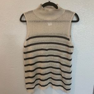 Ann Taylor Loft | NWT Sleeveless Linen Sweater